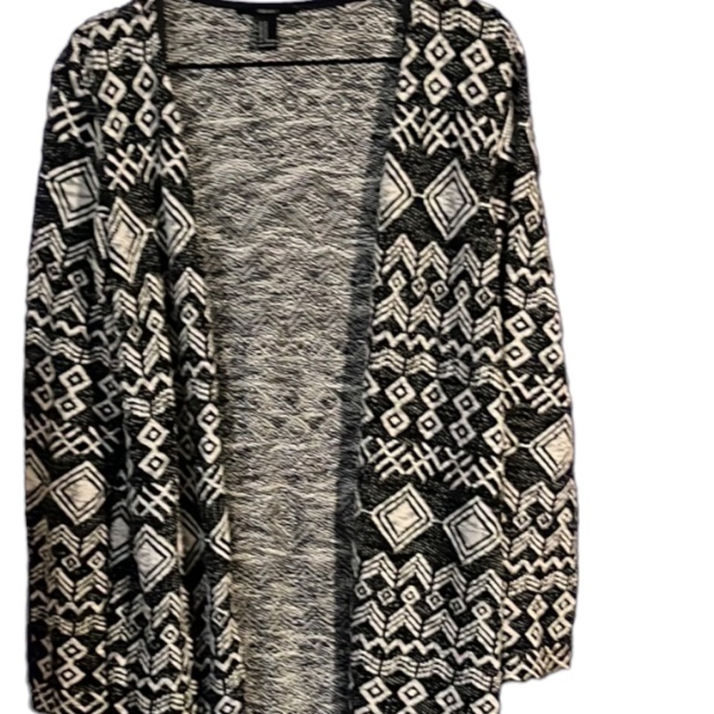 Long Open Front Sweater/Duster - Picture 3 of 7